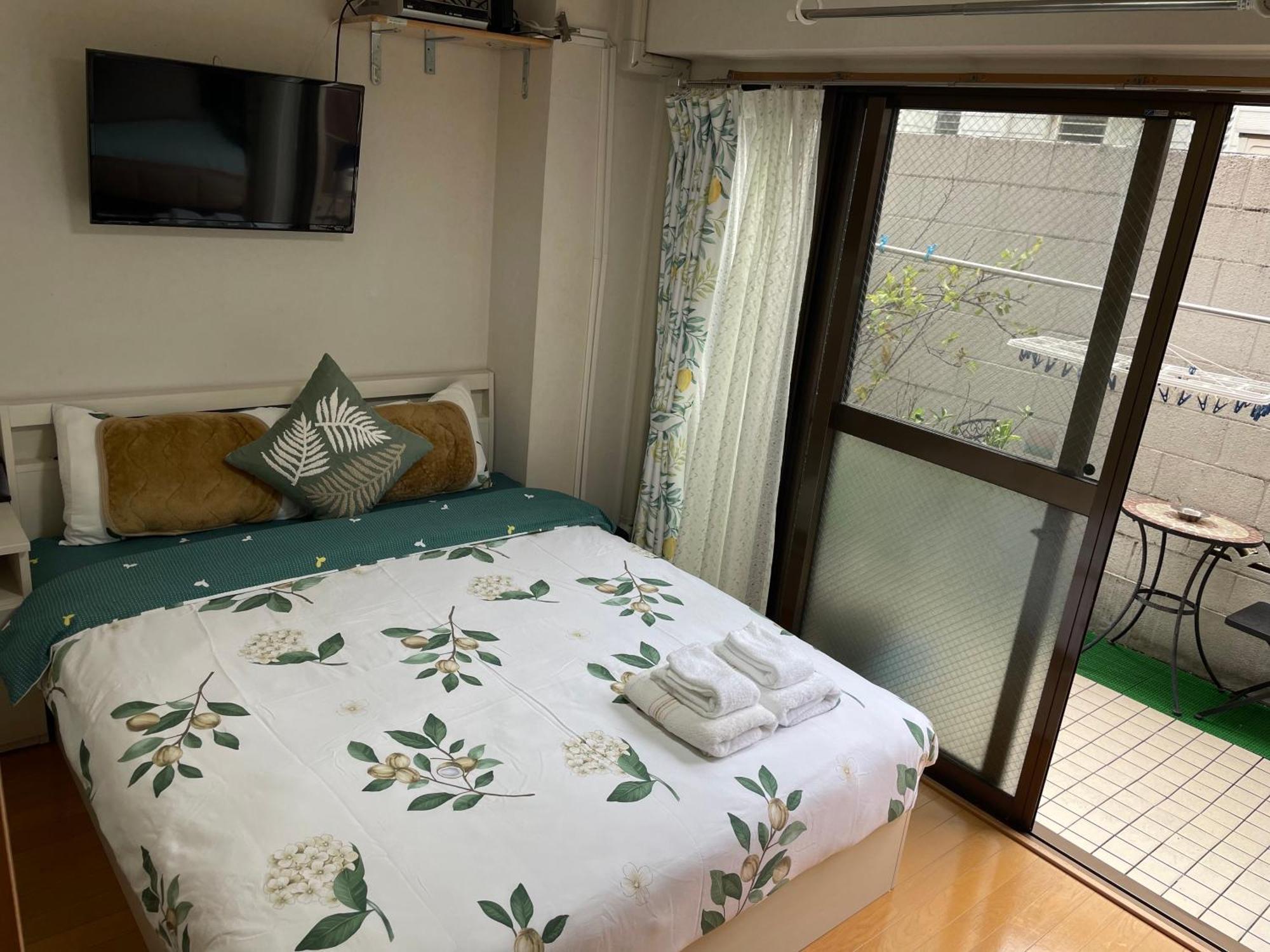 新宿庭院の屋-Shinjuku Garden Home -28 Square Meters King Size Bed Garden Room Prefektura Tokio Exteriér fotografie